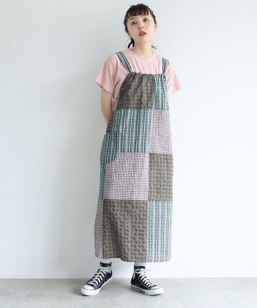 l'atelier du savon（アトリエドサボン）の「○エプロンパッチワーク