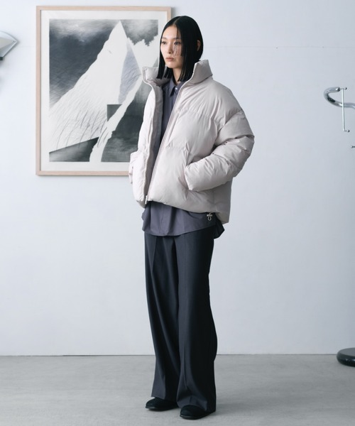 SINSS（シンス）の「Short puff jacket / ショートパフジャケット