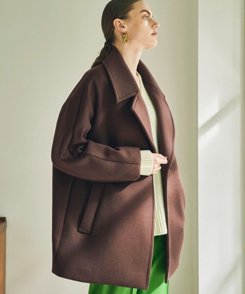 city（シティ）の「【CITY】スーパー140ビッグカラーショートコート