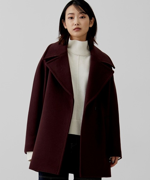 city（シティ）の「【CITY】スーパー140ビッグカラーショートコート