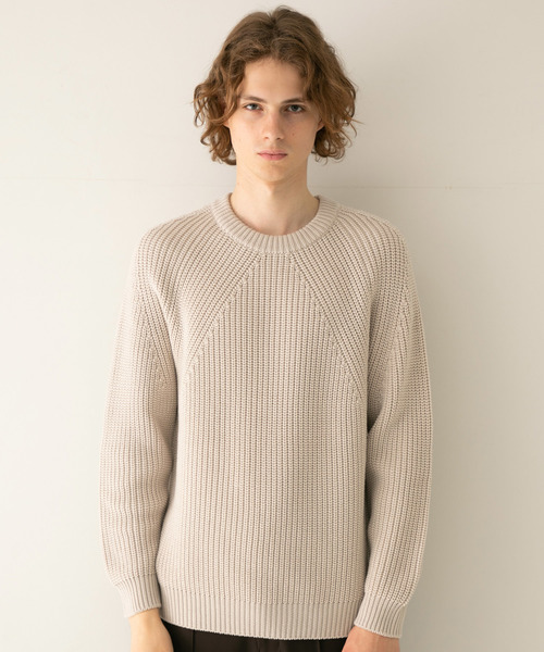 BATONER（バトナー）の「【BATONER】シグネチャークルーネックメリノ