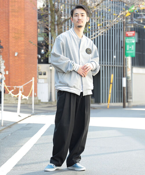 BEAMS（ビームス）の「LACOSTE × BEAMS / 別注 Sweat Stadium Jacket