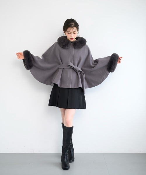 セール】ポンチョコート/MM448601（ポンチョ）｜MISCH MASCH（ミッシュ