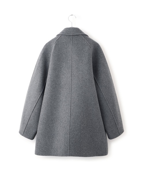 ウールボンディングミドルコート（ステンカラーコート）｜ADAM ET ROPE