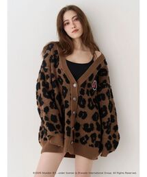 レディースのカーディガン/ボレロ（レオパード柄）ファッション通販