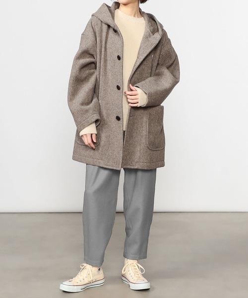 DANTON（ダントン）の「DANTON | フードハーフコート WOMEN（その他