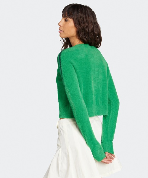 adidas/アディダス FLUFFY CARDIGAN カーディガン（カーディガン