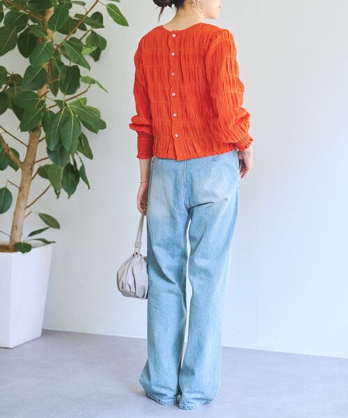 コットンシャーリングブラウス（シャツ/ブラウス）｜BEARDSLEY