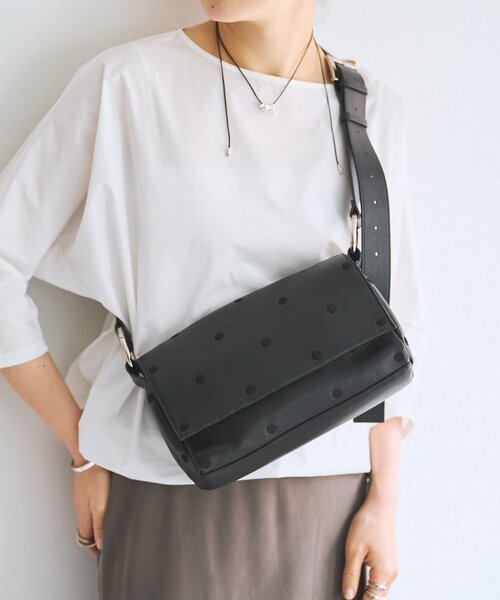 本革》ドットボディバッグ（ショルダーバッグ）｜BEARDSLEY