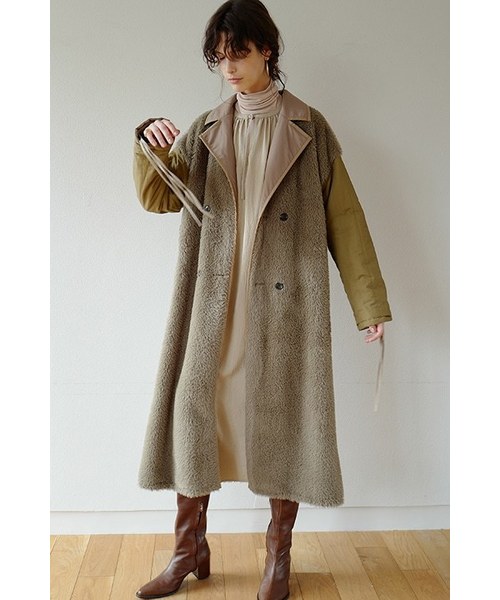 CLANE（クラネ）の「REVERSIBLE MILITARY LONG COAT（モッズコート