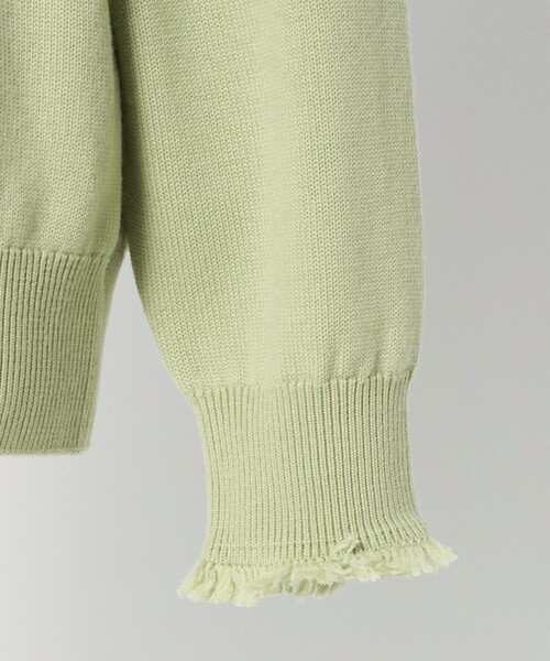 セール】＜LOEFF＞9ゲージ フリンジ ニットプルオーバー MEN'S（ニット