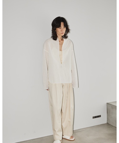 TODAYFUL（トゥデイフル）の「スラブスリットシャツ（シャツ/ブラウス