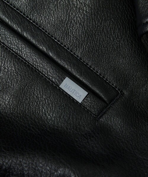NAUTICA（ノーティカ）の「NAUTICA/ノーティカ Arch Logo Leather