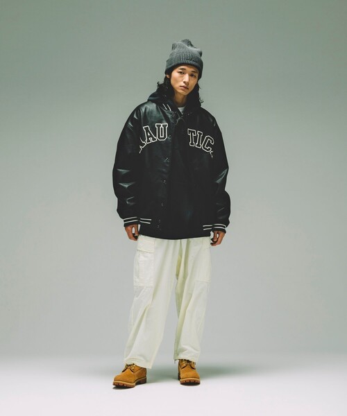 NAUTICA（ノーティカ）の「NAUTICA/ノーティカ Arch Logo Leather