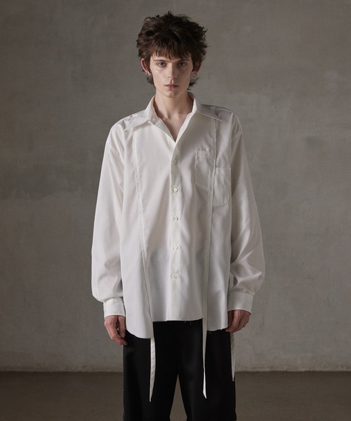 GRANCY（グランシー）の「【GRANCY】Damage Docking DesignShirt