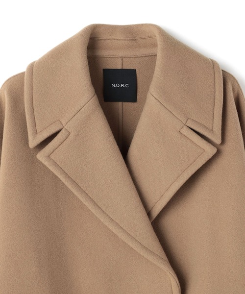 N.O.R.C（ノーク）の「Wフロントミドルコート（ピーコート）」 - WEAR