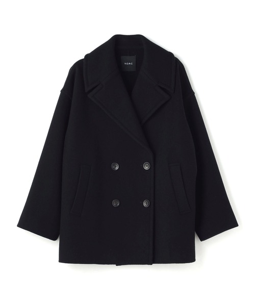 N.O.R.C（ノーク）の「Wフロントミドルコート（ピーコート）」 - WEAR