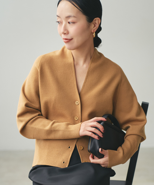 LE PETIT PULLE / ル プティ プレ 別注 TULIP COLLAR カーディガン