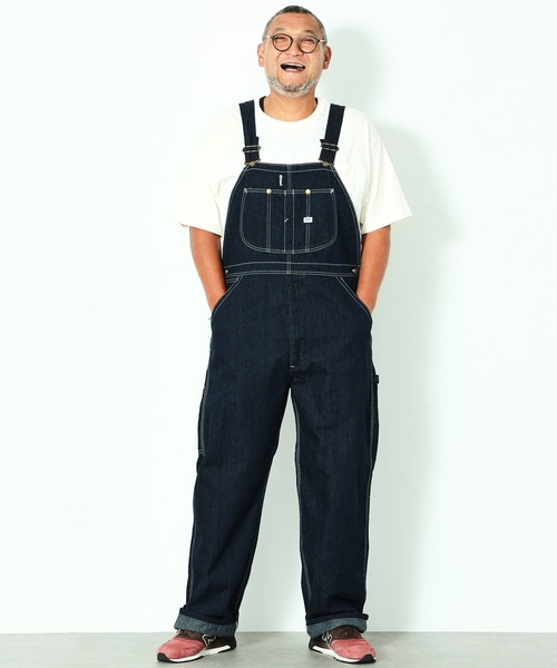 大きいサイズ5Lまで/年間ベストセラー】Lee/リー デニムサロペット