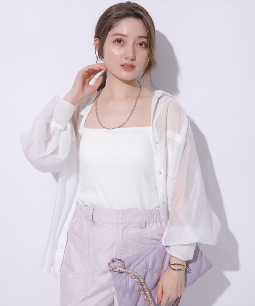 カップインベアキャミソール（Tシャツ/カットソー）｜Apuweiser-riche