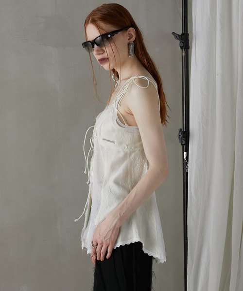 PRANK PROJECT（プランクプロジェクト）の「サテンキャミチュニック