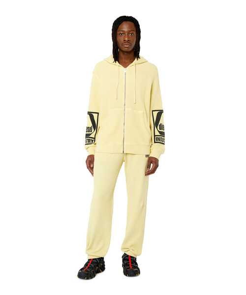 DIESEL（ディーゼル）の「メンズ スウェット フーディー ジップアップ