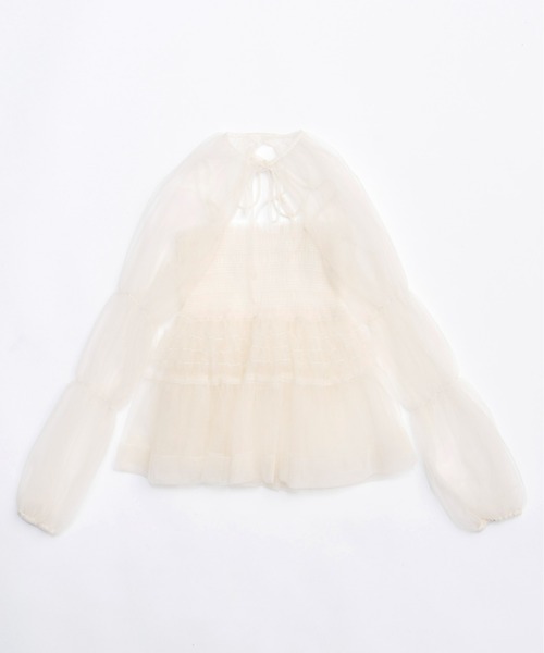 MAISON SPECIAL（メゾンスペシャル）の「Tulle Camisole Bolero