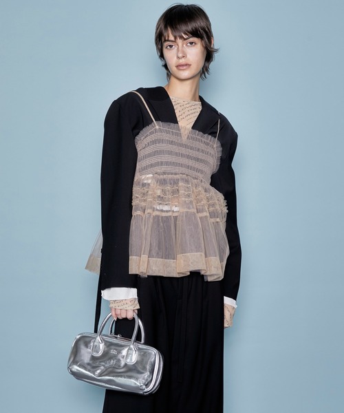 MAISON SPECIAL（メゾンスペシャル）の「Tulle Camisole Bolero