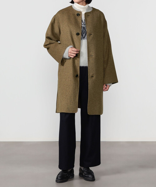 ORCIVAL（オーシバル）の「ORCIVAL | ウールリバーコート WOMEN（ノー