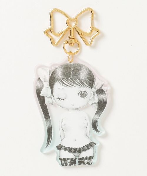 LA POMME petit（ラポミ・プチ）の「MURAKAMI MOE Original Key Holder