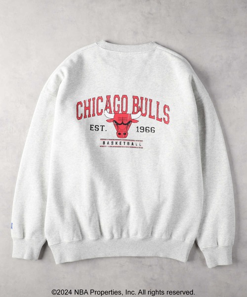 NBA】別注 チームロゴクルーネックスウェット（スウェット）｜NBA