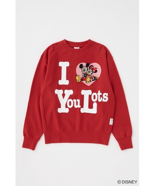 MD I LOVE MM プルオーバー（スウェット）｜Disney SERIES CREATED by