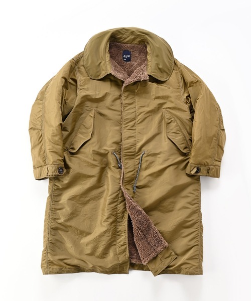 45R（フォーティファイブアール）の「ナイロン×ボアの908ダンボカラー