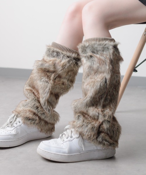 セール】【アクリルファー】/レッグウォーマー（レッグウォーマー