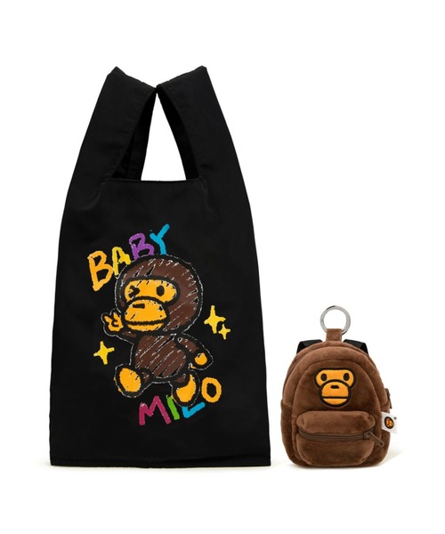 BABY MILO KEYCHAIN ECO BAG（エコバッグ/サブバッグ）｜A BATHING APE