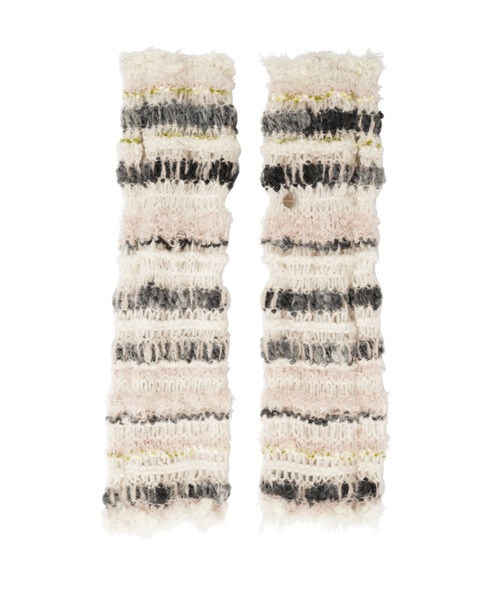 rurumu:（ルルムウ）の「rurumu:/ルルムウ/weave yarn arm warmers