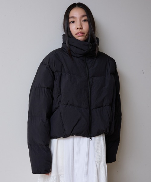 セール】【NOMINE】ショート 中綿ブルゾン / パファージャケット