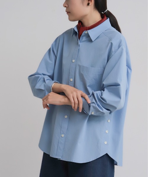 ジルワンダー ワイドシャツ（シャツ/ブラウス）｜Blanc Bleu Minuit