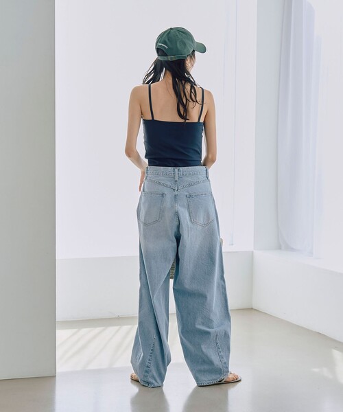 coen（コーエン）の「【WEB限定】ポーチ付きボーダートップス