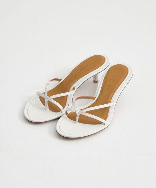 PIPPICHIC/ピッピシック】NUDE MULE 19/ミュールサンダル（サンダル