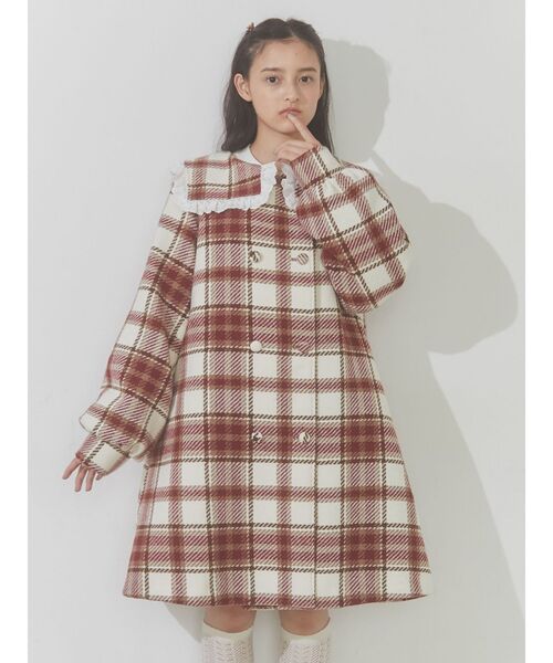 merry jenny（メリージェニー）の「チェックセーラーカラーAライン