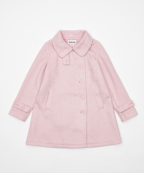 セール】2way round collar middle coat / 2WAYラウンドカラーPコート