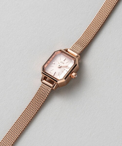 ウォッチ オクタゴンフェイス ダイヤモンド（アナログ腕時計）｜ete