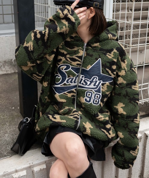 セール】WEGO/迷彩ロゴボアパーカー（ブルゾン）｜WEGO（ウィゴー）の