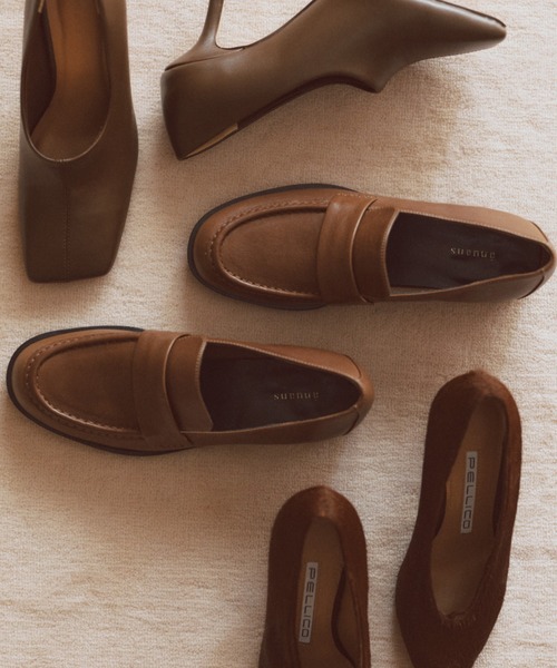 セール】レザーローファー（ローファー）｜anuans（アニュアンス）の