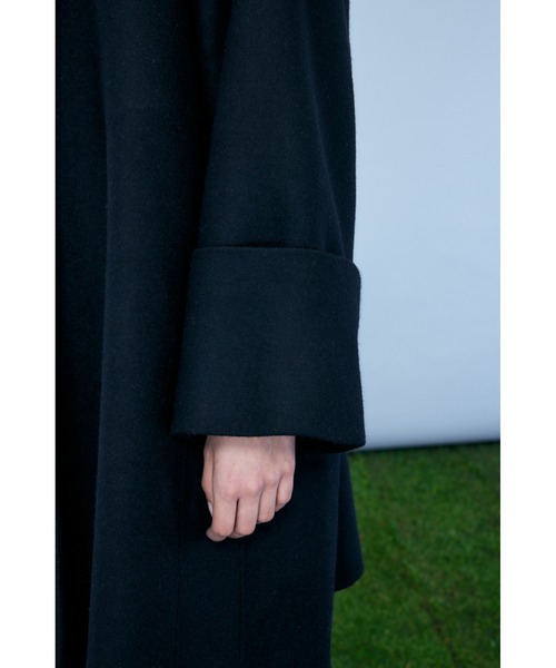 ENFOLD（エンフォルド）の「メルトンリバーケープ Aラインコート