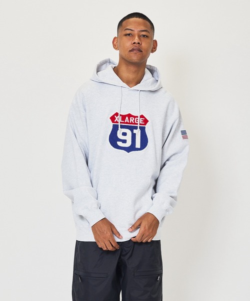 XLARGE（エクストララージ）の「XL 91 HOODED SWEATSHIRT（パーカー