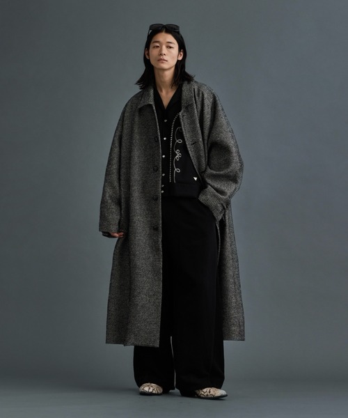 soerte（ソエルテ）の「WOOL BLEND BALMACAAN ANNIVERSARY COAT/ウール