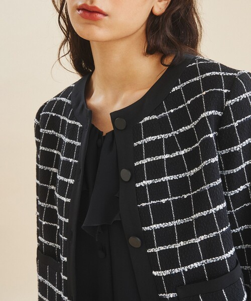 GRACE CONTINENTAL（グレースコンチネンタル）の「シャイニーツイード