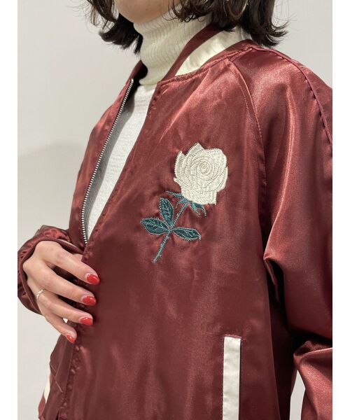jouetie（ジュエティ）の「ローズエンブロイダリースカジャン【別注